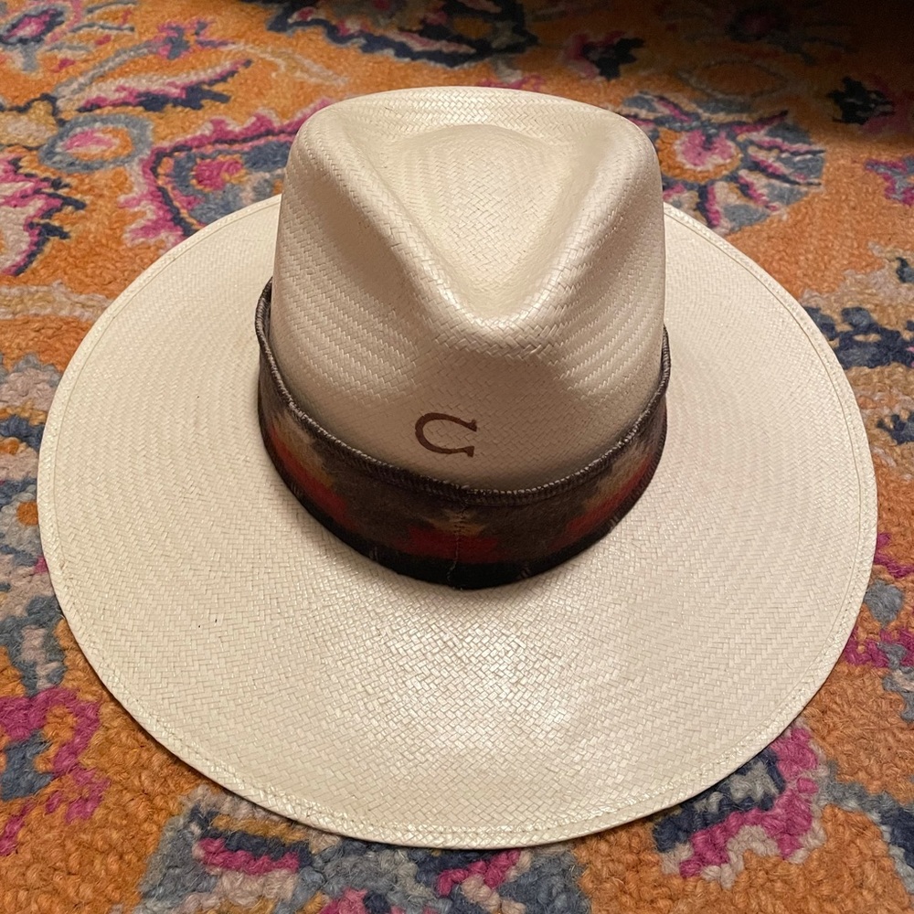 Charlie 1 horse Pendleton straw hat - Picture 3 of 13